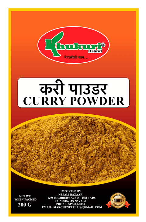 A packet of Curry Powder of 200g