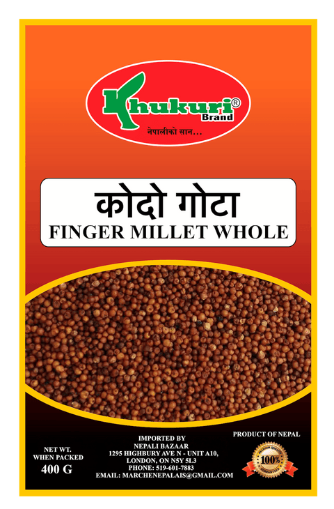A packet of Whole Finger Millet of 400g