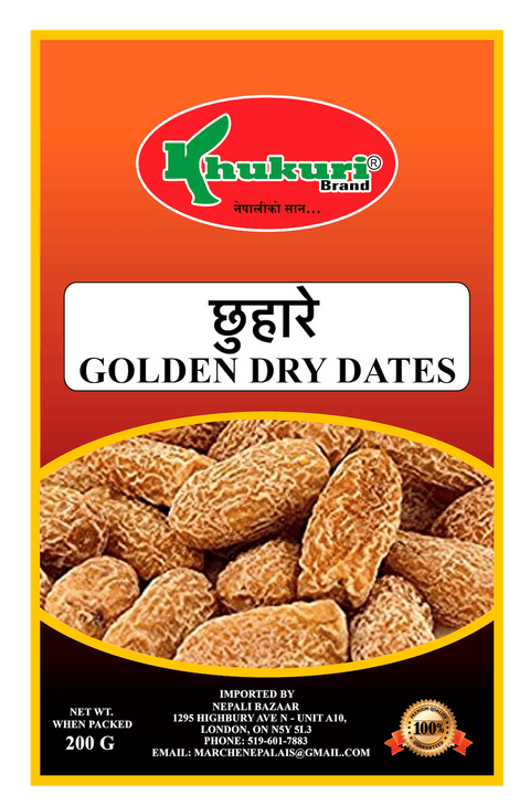 A packet of Golden Dry Dates of 200g