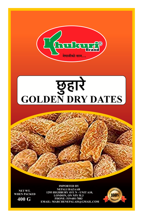 A packet of Golden Dry Dates of 400g