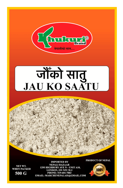 A packet of Jau (Barley) Saatu of 500g