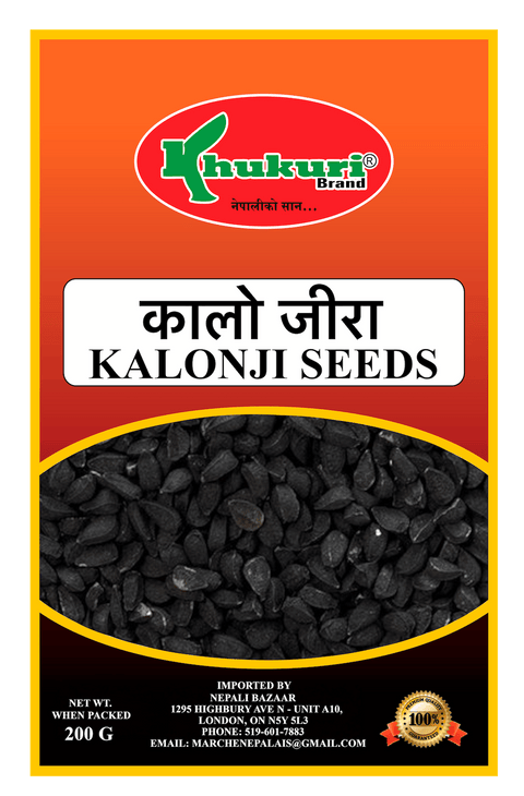 A packet of Kalonji Seeds of 200g