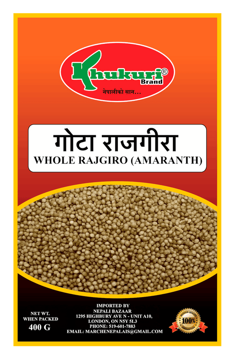A packet of Whole Rajgiro Seeds of 400g