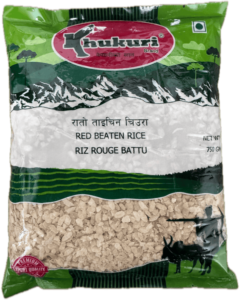 A packet of Red Beaten Rice of 750g