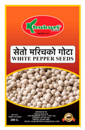A packet of White Pepper Seeds of 200g