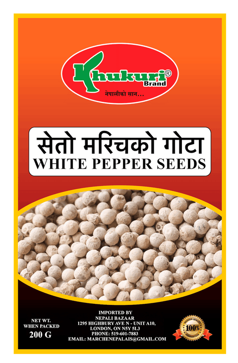 A packet of White Pepper Seeds of 200g