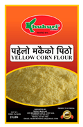 A packet of Yellow Corn Flour of 2 lbs
