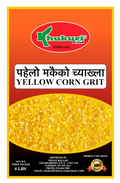 A packet of Yellow Corn Grits of 4 lbs