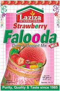 A packet of Falooda Mix Strawberry from Laziza of 195g