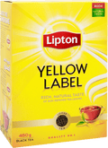 A packet of Yellow Label Tea from Lipton of 450g