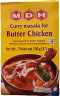 A packet of Butter Chicken Curry Masala from MDH of 100g