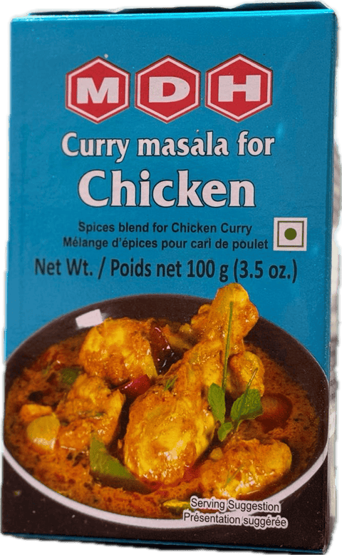 A packet of Chicken Curry Masala from MDH of 100g