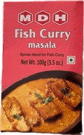 A packet of Fish Curry Masala from MDH of 100g