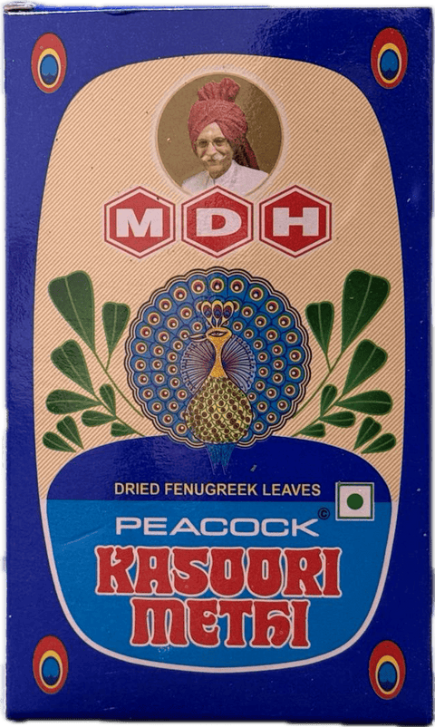 A packet of Kasoori Methi from MDH of 25g
