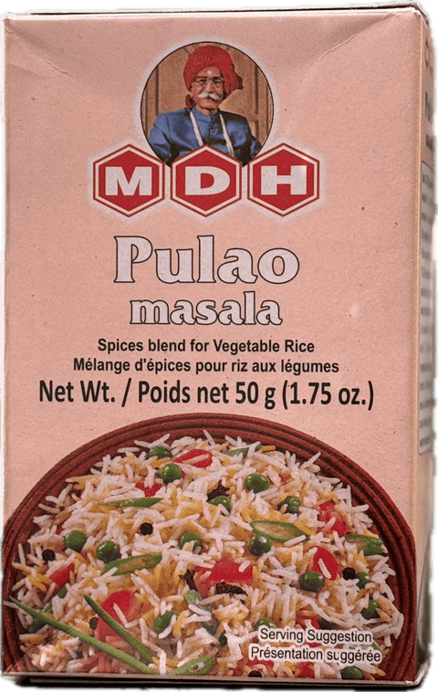 A packet of Pulao Masala from MDH of 50g
