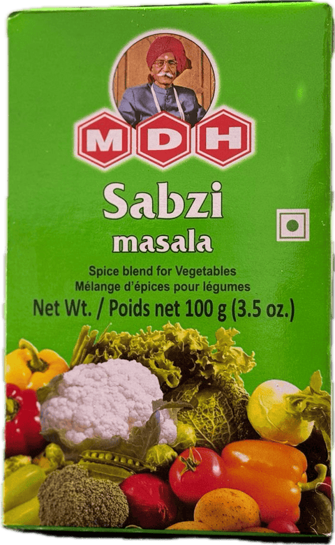 A packet of Sabzi (Vegetable) Masala from MDH of 100g
