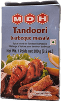 A packet of Tandoori Barbeque Masala from MDH of 100g