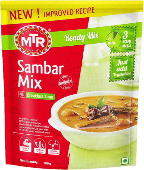 A packet of Sambar Mix from MTR of 200g