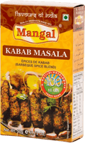 A packet of Kabab Masala from Mangal of 50g