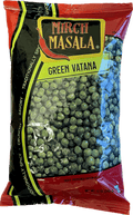 A packet of Green Vatana from Mirch Masala of 340g