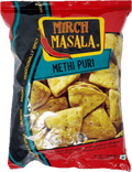 A packet of Methi Puri from Mirch Masala of 340g