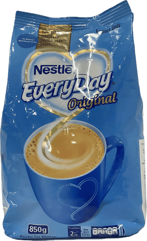 A packet of Everyay Tea Whitening from Nestle of 850g