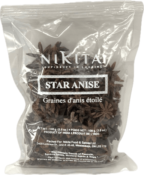 A packet of Star Anise from Nikita of 100g