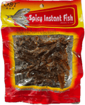 A packet of Spicy Instant Fish from OBT of 30g