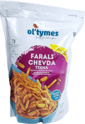 A packet of Farali Chevda Tikha from Ol'Tymes of 350g
