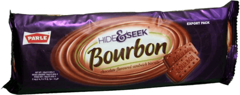 A packet of Hide and Seek Bourbon from Parle of 150g