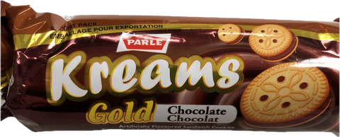 A packet of Kreams Gold Chocolate from Parle of 66.72g