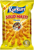 A packet of Kurkure Solid Masti Chips from PepsiCo India of 20g