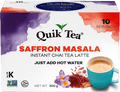 A packet of Saffron Masala Tea Mix from Quik Tea of 200g