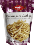 A packet of Bhavnagari Gathiya from Raju of 400g