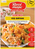 A packet of Veg Biryani Spice Mix from Rasoi Magic of 50g