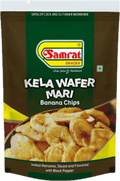 A packet of Banana Chips from Samrat Snacks of 28g