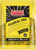 A packet of Madras Mix from Shalini of 600g