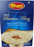 A packet of Badam Kheer Mix from Shan of 150g