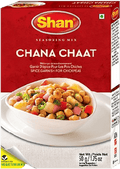 A packet of Chana Chaat Masala from Shan of 50g