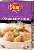 A packet of Chicken White Karahi Masala from Shan of 40g