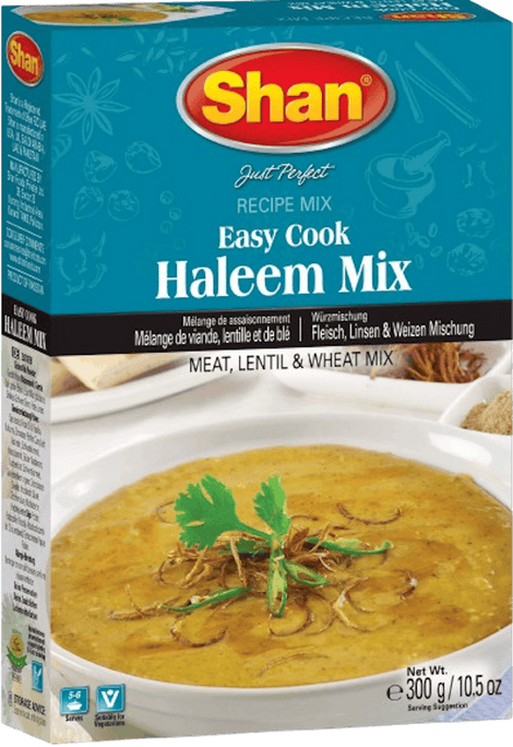 A packet of Easy Cook Haleem Mix Masala from Shan of 300g
