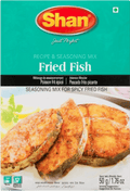 A packet of Fried Fish Masala from Shan of 50g