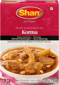 A packet of Korma Masala from Shan of 50g