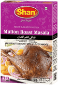 A packet of Mutton Roast Masala from Shan of 50g