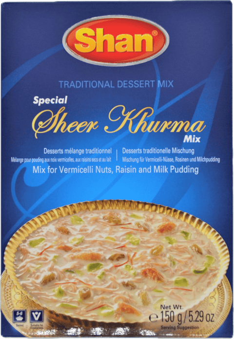 A packet of Sheer Khurma Mix from Shan of 150g