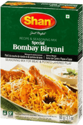 A packet of Special Bombay Biryani Masala from Shan of 60g
