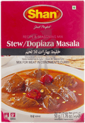 A packet of Stew/Dopiaza Masala from Shan of 50g