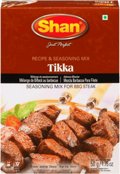 A packet of Tikka Masala from Shan of 50g
