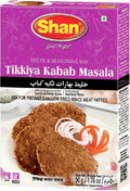 A packet of Tikkiya Kabab Masala from Shan of 50g