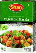 A packet of Vegetable Masala from Shan of 100g